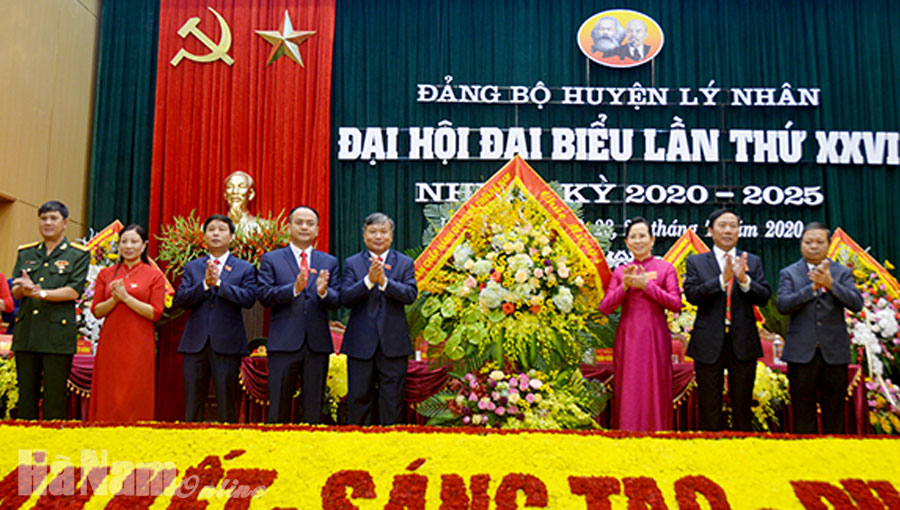 Khai mạc Đại hội đại biểu Đảng bộ huyện Lý Nhân lần thứ XXVI nhiệm kỳ 2020 – 2025